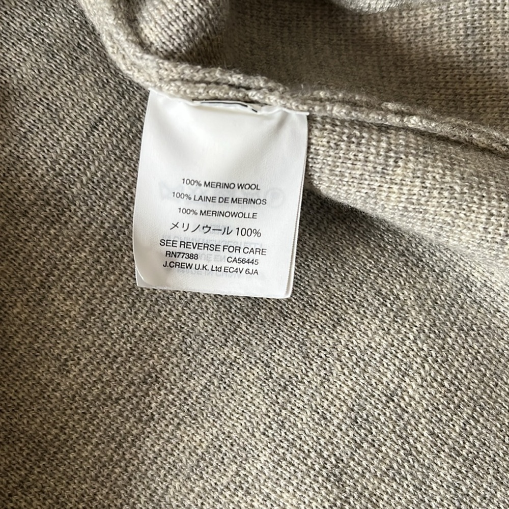 ❌SOLD❌J.Crew size XS merino wool Women's Gray Blazer Jacket - Picture 7 of 10